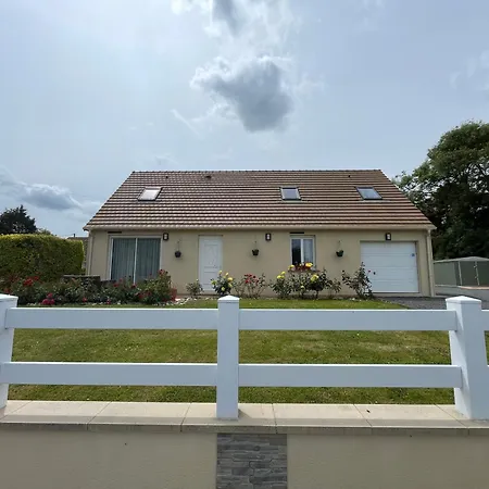 Saint Ho Maison Lumineuse Vue 8 Pers 4 2 Sdb 2 Wc Etage Renove En 2025 Belle Terrasse Grand Jardin Clos Parking 8 Mn A Pied Petite Grand Jardin Pres De Port En Bessin, Bayeux Et Omaha *