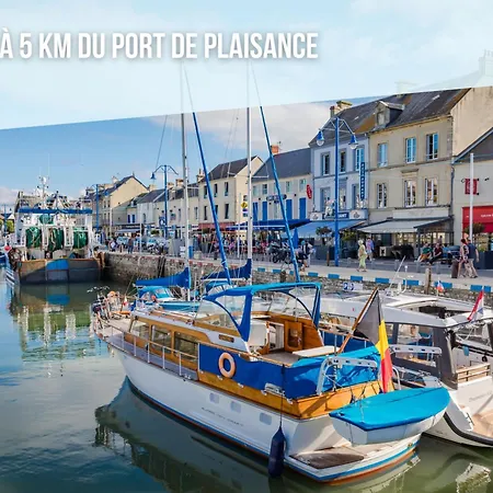 Holiday home Saint Ho Maison Lumineuse Vue 8 Pers 4 2 Sdb 2 Wc Etage Renove En 2025 Belle Terrasse Grand Jardin Clos Parking 8 Mn A Pied Petite Grand Jardin Pres De Port En Bessin, Bayeux Et Omaha Sainte-Honorine-des-Pertes